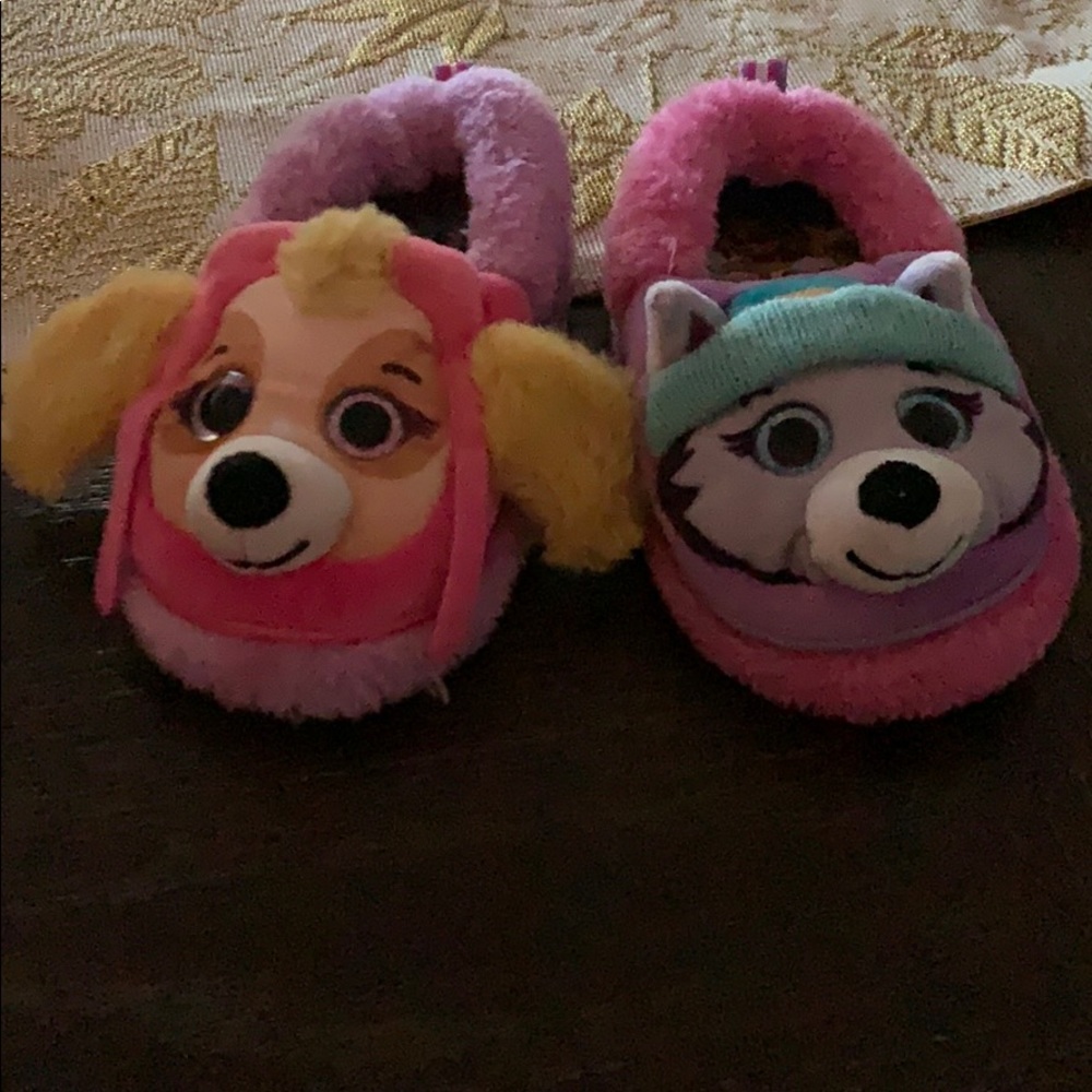 Toddler paw patrol house shoes